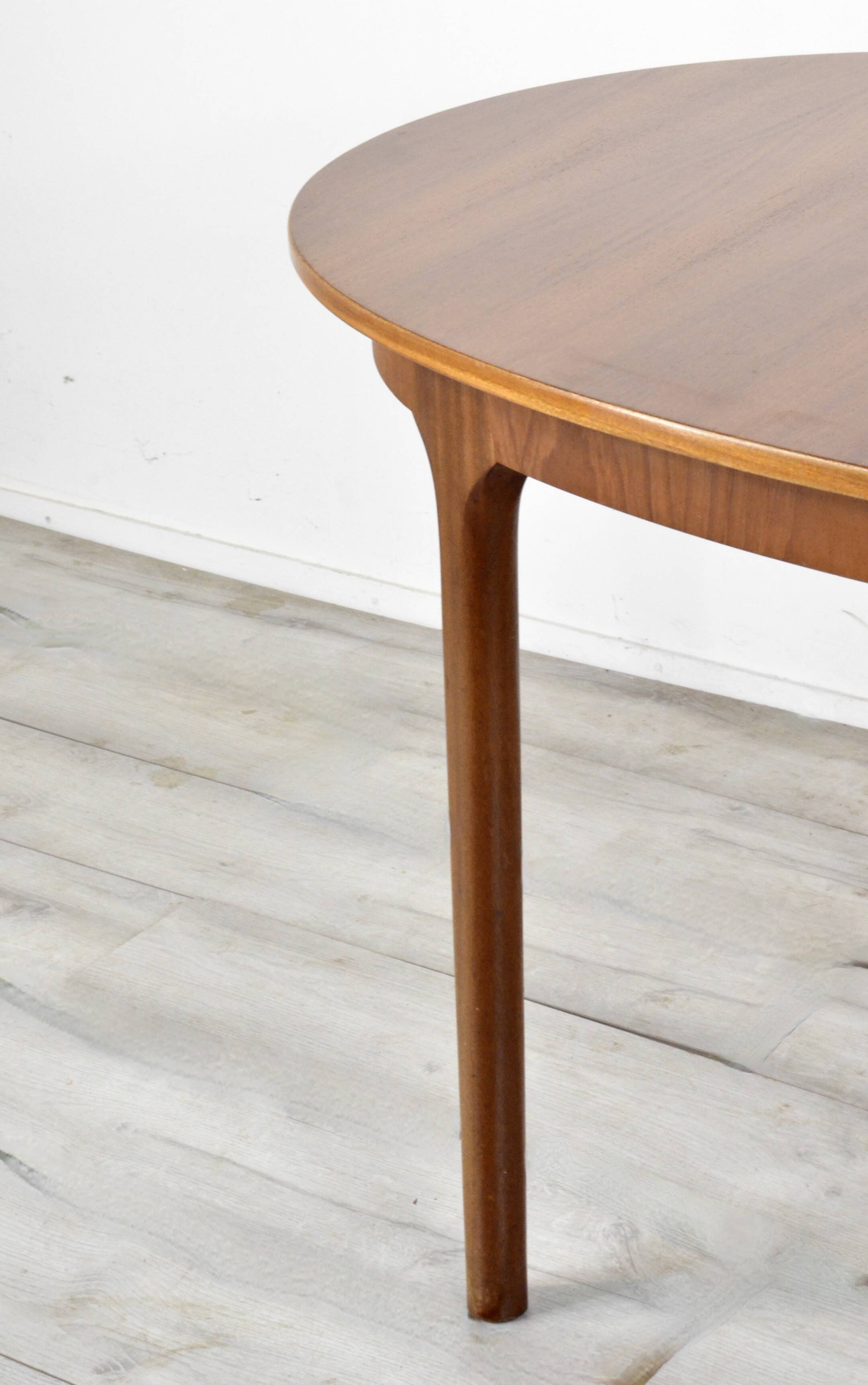 Midcentury McIntosh Oblong Teak Extending Table Vintage Modern Danish Retro
