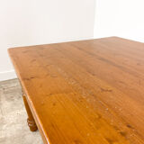 Country house wooden dining table