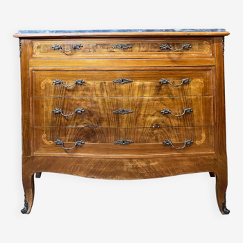 Commode italienne, style Louis XV, années 1950