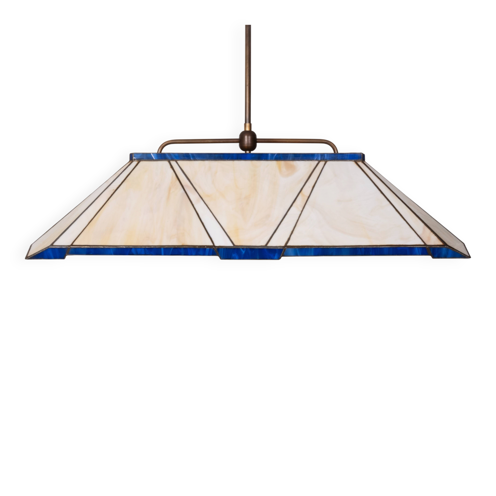 Beautiful Large Tiffany style Dining room Table Lamp adjustable in Height
