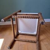 Chaise d'angle restaurée
