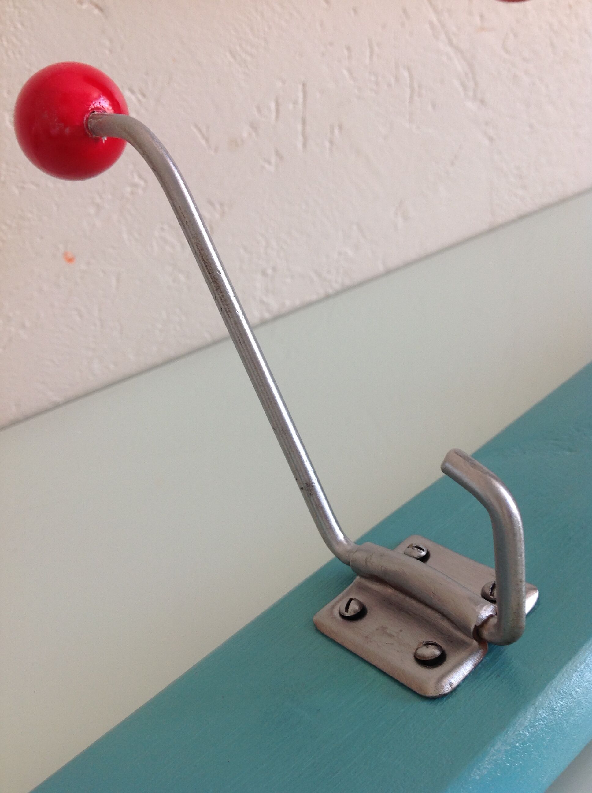 Blue and Red Hook three-headed / vintage 50-60 years