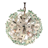 Mid century glass sputnik chandelier, 1970s