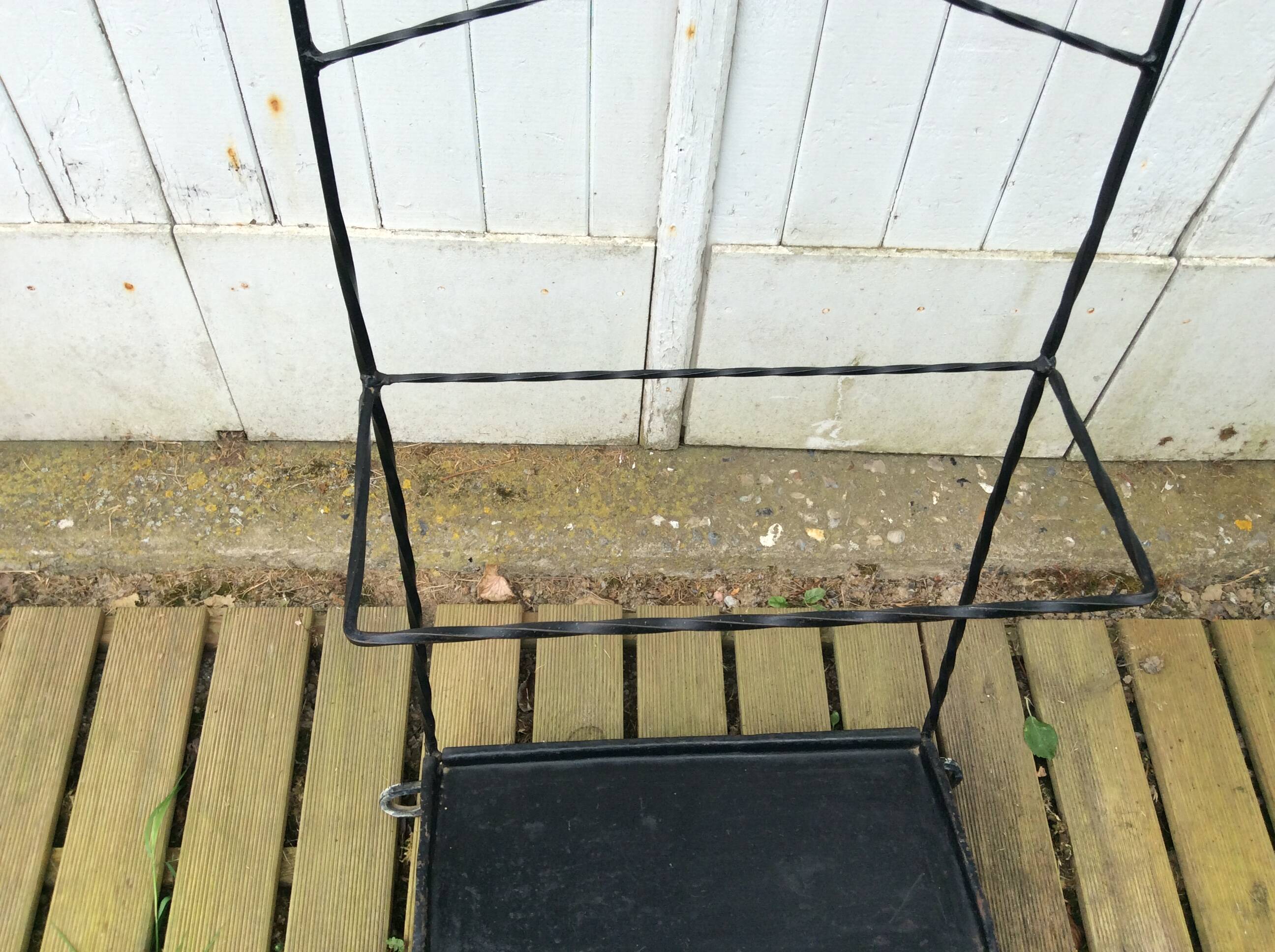 Wrought iron entrance hall