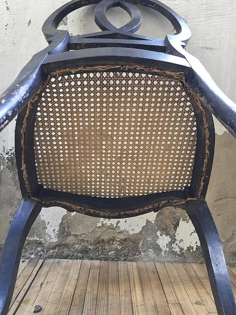 Napoleon III chairs pair