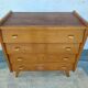 chest of drawers with compass feet, 1960s-1970s