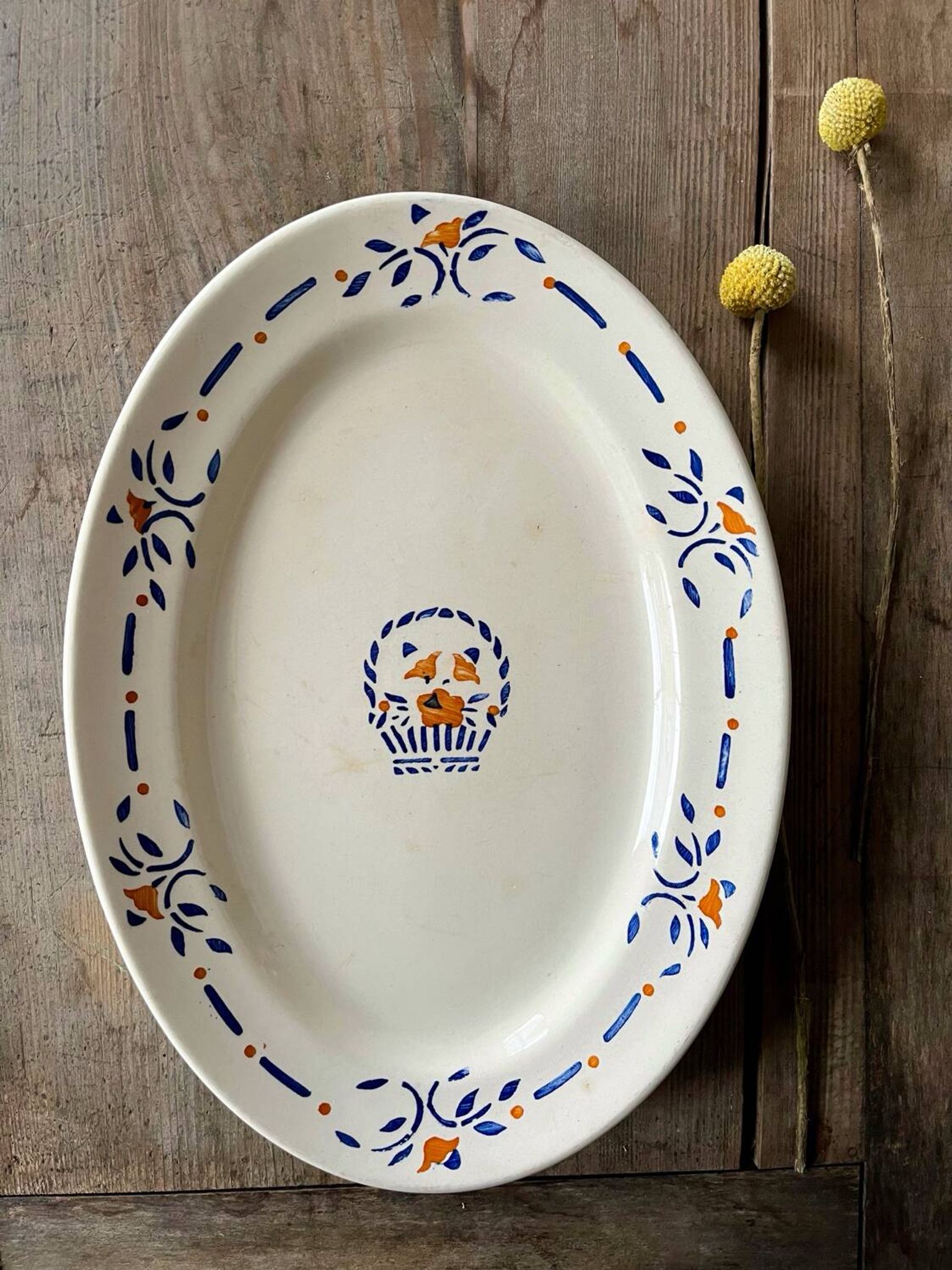 Plat terre de fer