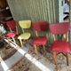 Set 4 chairs vintage bistro year 50/60