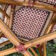 Pair of antique bistro terrace chairs