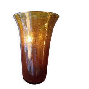 Vase biot ambré