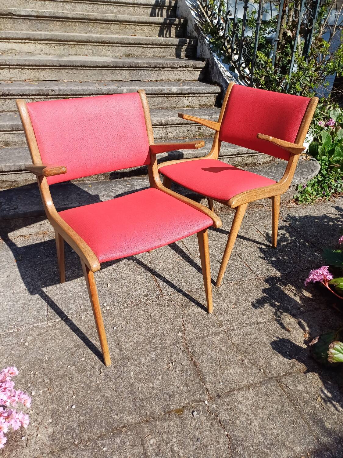 Pair of vintage armchairs
