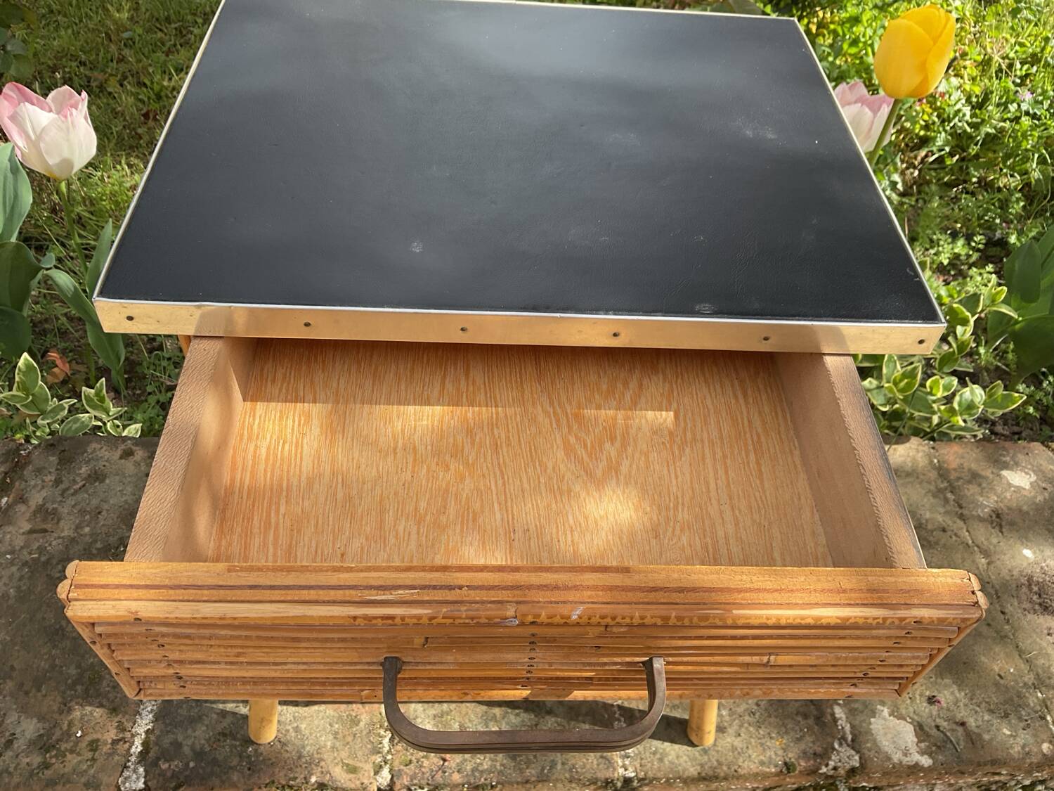 Chevet , table d’appoint vintage