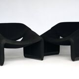 Fauteuils F598 du milieu du siècle par Pierre Paulin pour Artifort, années 1980, lot de 2