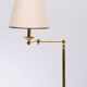 Lampadaire en laiton Deknudt Belgique années 1970