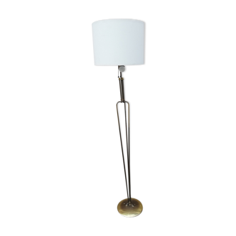 Lampadaire vintage laiton