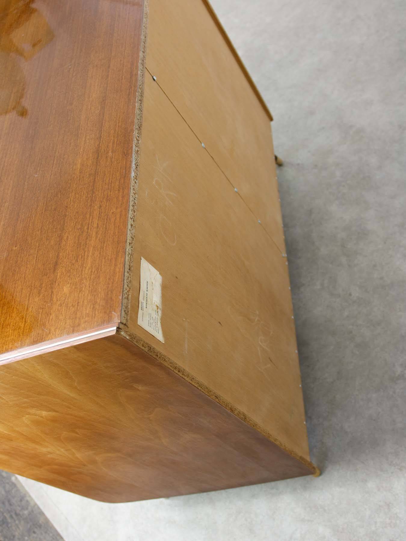 Mid-Century Modern Turntable & LP Sideboard, 1960s