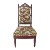 Louis XIII prie-dieu in mahogany, 19th century.