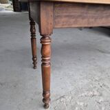 Beech farmhouse bistro restaurant table