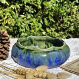 Gilbert metenier signed ceramic bowl // french art deco