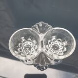Crystal salt and pepper shakers