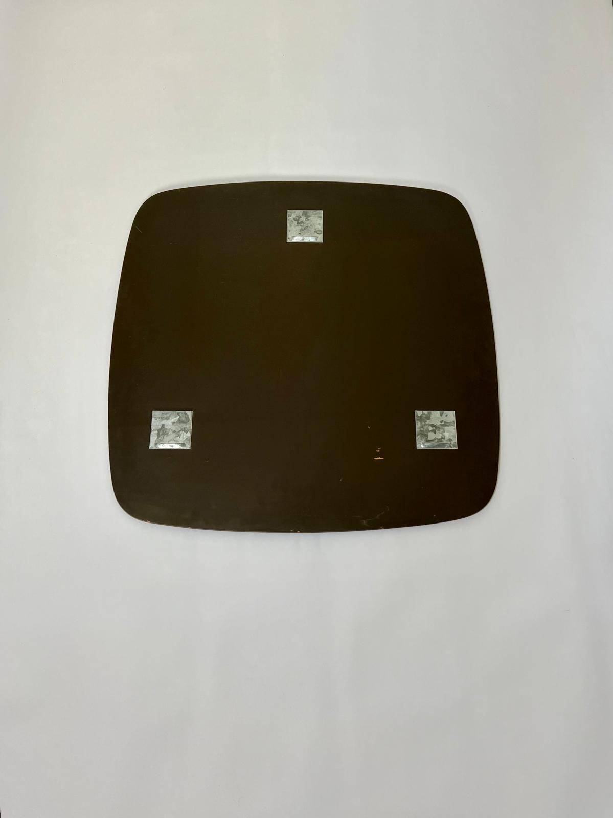 Double mirrors stacked vintage design, France, 1970s