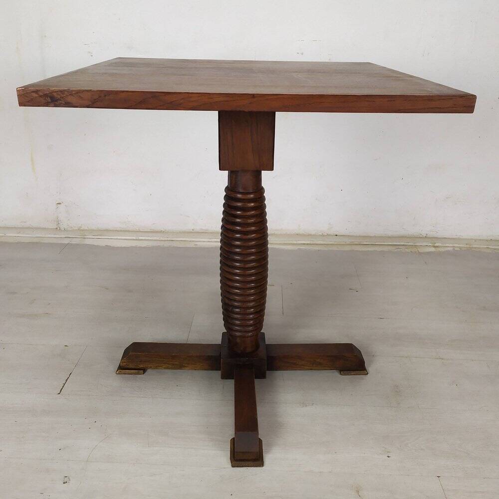 Brutalist bistro table