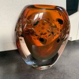 Vase with belly signed Pierre Marion 80s