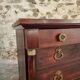 Commode Empire française ancienne en acajou