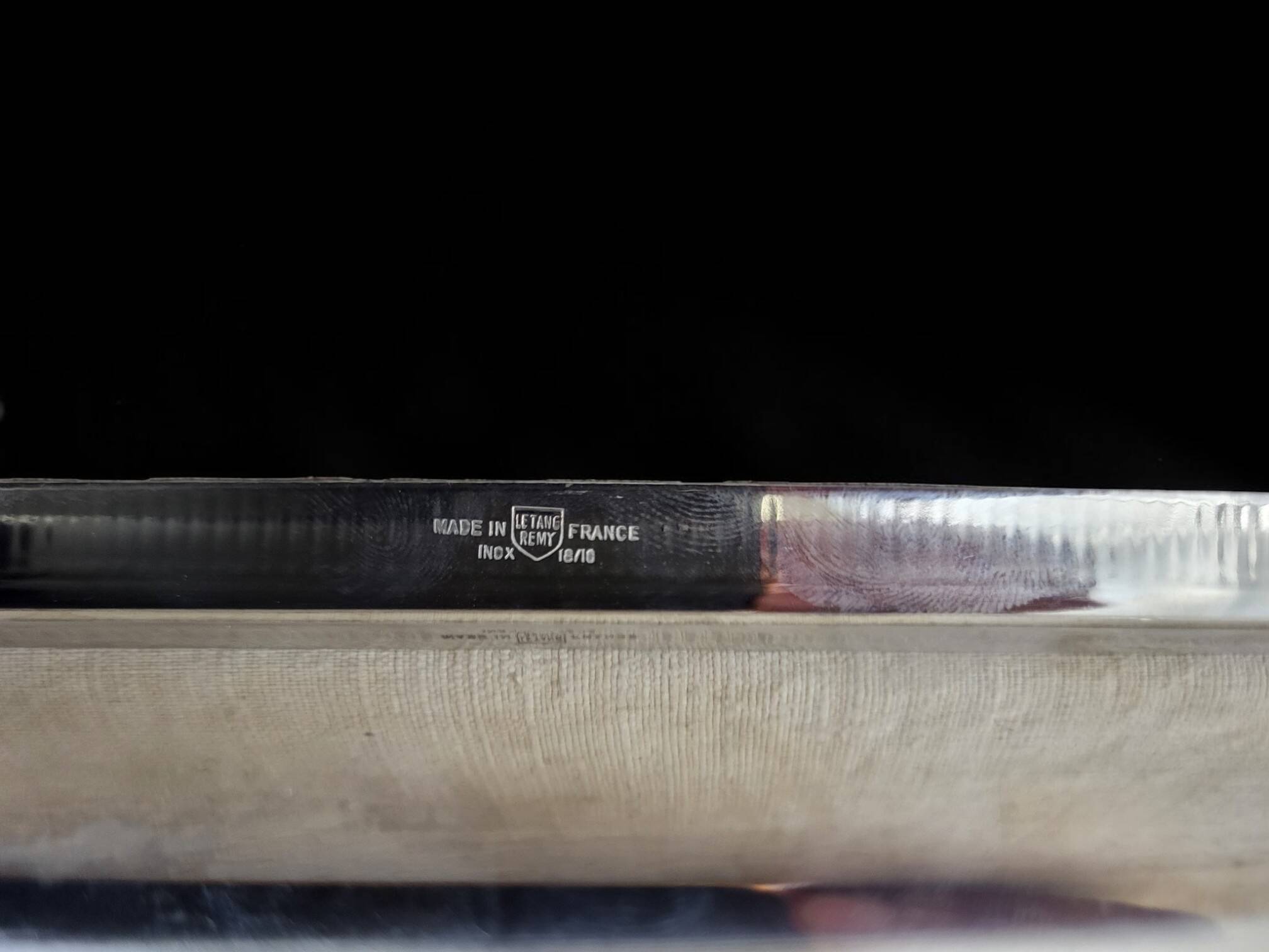 Stainless Steel Plateau Remy Letang