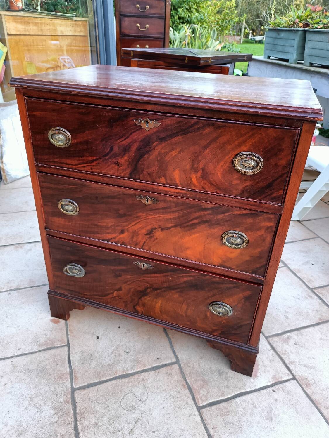 Antique Louis XVI style chest of drawers