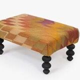Turkish geometric footstool