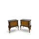 Tables de chevet/commodes Chippendale italiennes, années 1940/1950.
