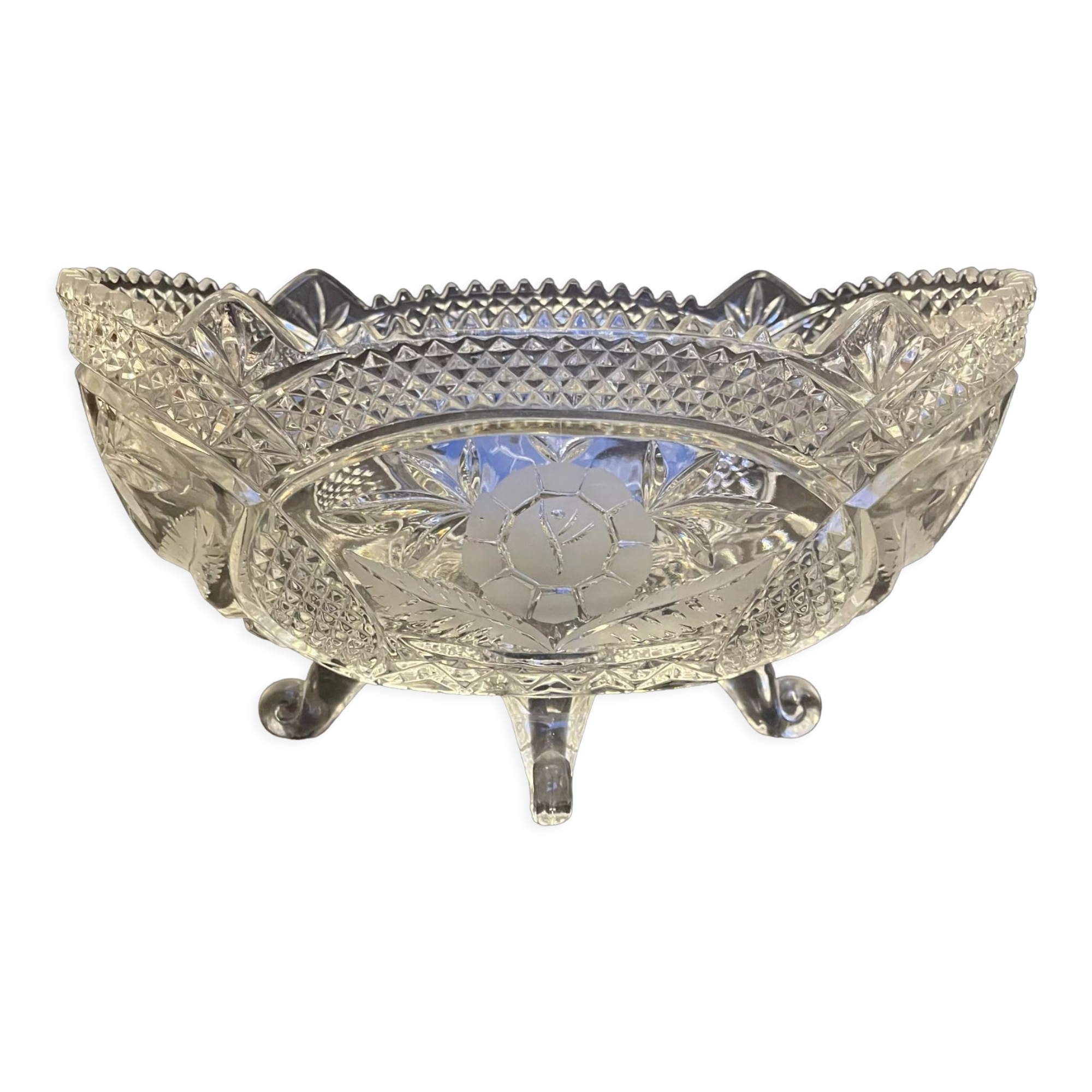 Coupe en cristal taillé