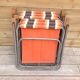 4 vintage camping armchairs