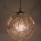 70s globe pendant light