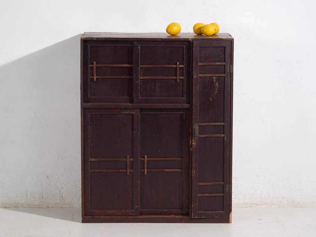Old Japanese Tansu wardrobe – Showa period (c.1926-1970) #17