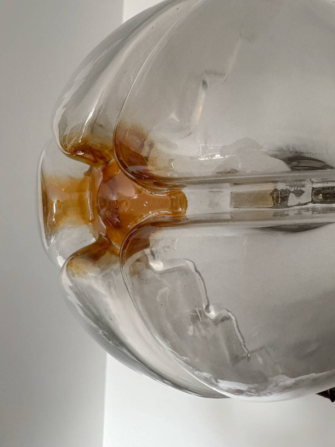 Lustre design Space Age style Mazzega années 70