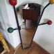Miroir porte-manteau vintage années 1957