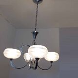 Art deo chandelier 1930 with 4 arms of light.