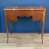 Rosewood dressing table 4 drawers compartments mirror xxeme marquetry