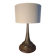 Solid bronze lamp