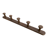 Antique wall coat rack
