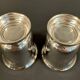 Pair of egg cups – lion heads – Empire style