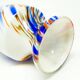 Art Deco vase, spatterglass, Bohemia, Czechoslovakia, 1950s