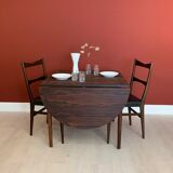Danish Drop leaf Dining Table by Arne Vodder