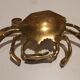 Cendrier crabe en laiton
