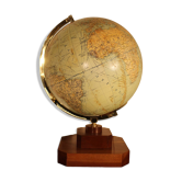 Large terrestrial globe by Girard Barrière