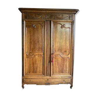 Armoire Louis XV noyer