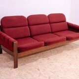 Canapé lounge trois places vintage de style scandinave, 1970