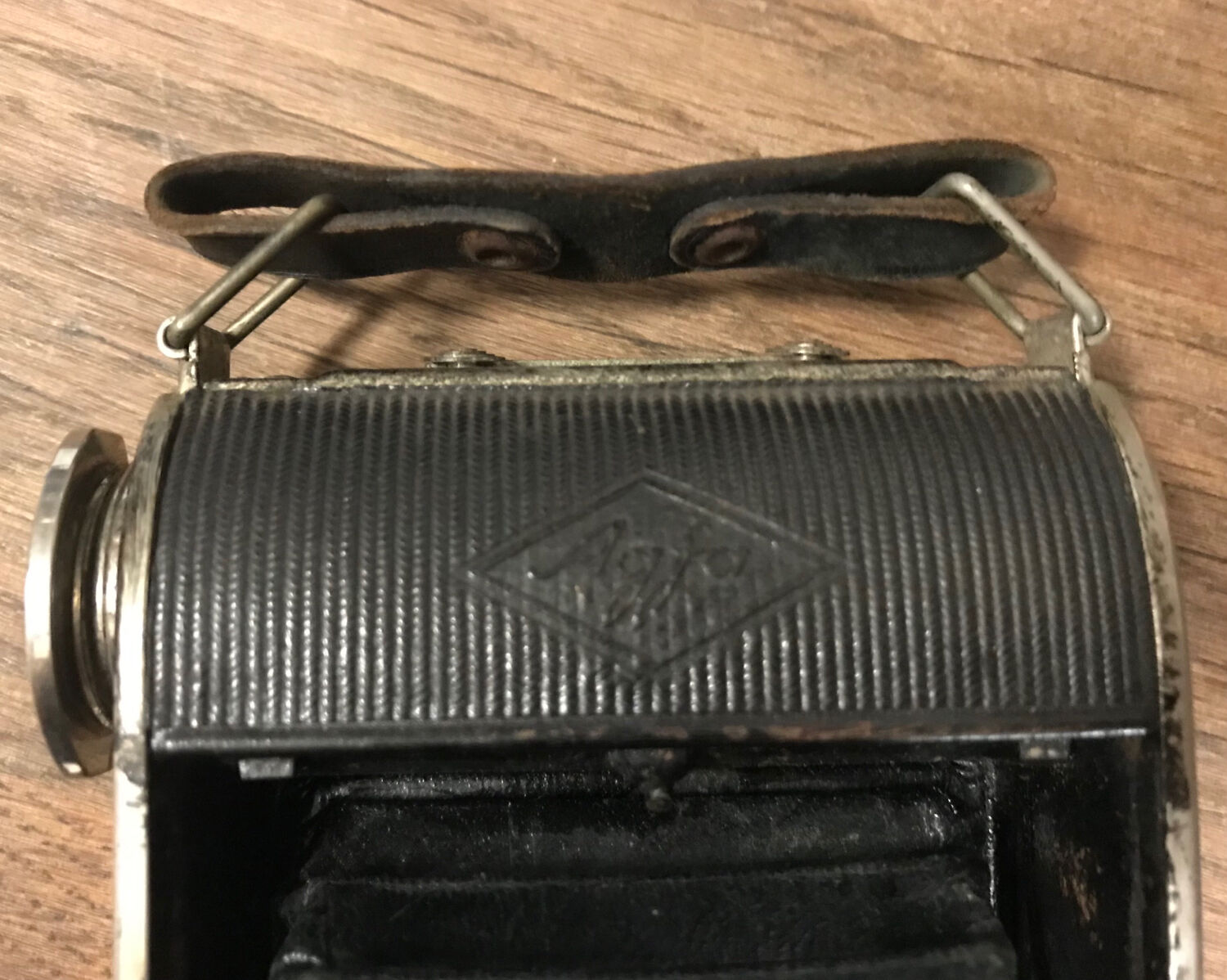 Old Agfa Billy Record bellows camera